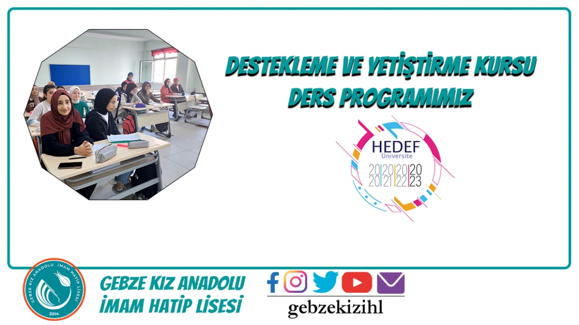 DYK DERS PROGRAMIMIZ