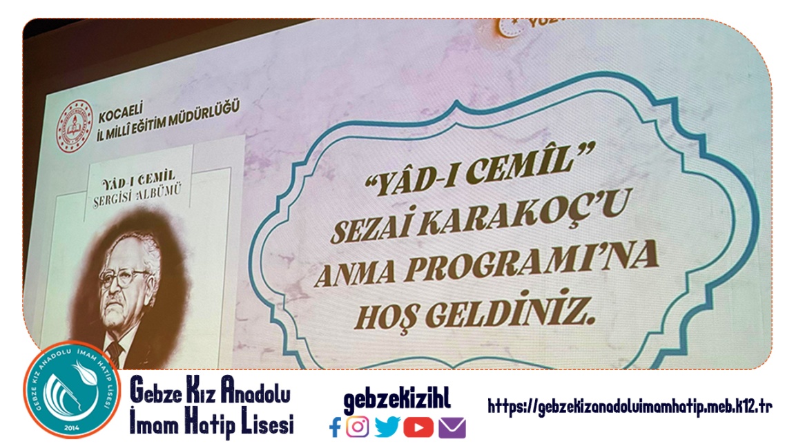 Sezai Karakoç'u Anma Programı Basın ve Sosyal Medya Haberleri