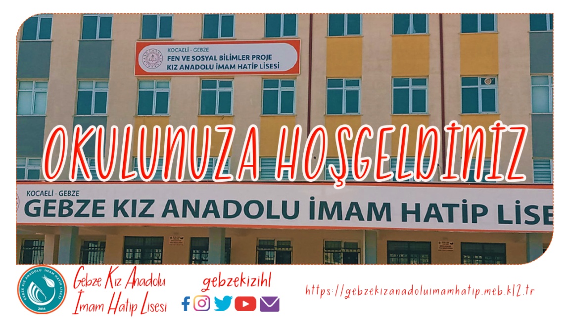 Okulunuza Hoşgeldiniz